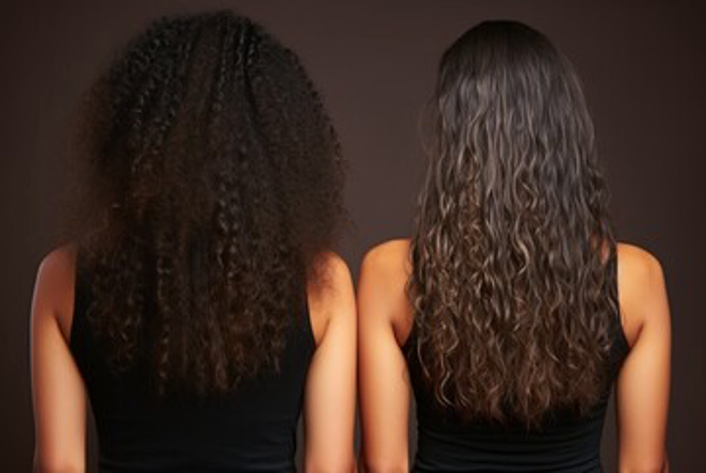 Before and After Embracing 2chic® Frizz Be Gone