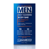 MEN Daily Cleansing Body Bar- with Ginseng & Eucalyptus