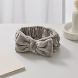 PLUSH MULTI-PURPOSE SPA HEADBAND (gray)