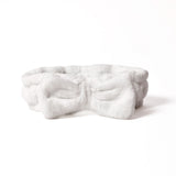 PLUSH MULTI-PURPOSE SPA HEADBAND (white)