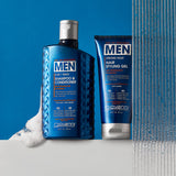 MEN Strong Hold Hair Styling Gel - with Ginseng and Eucalyptus