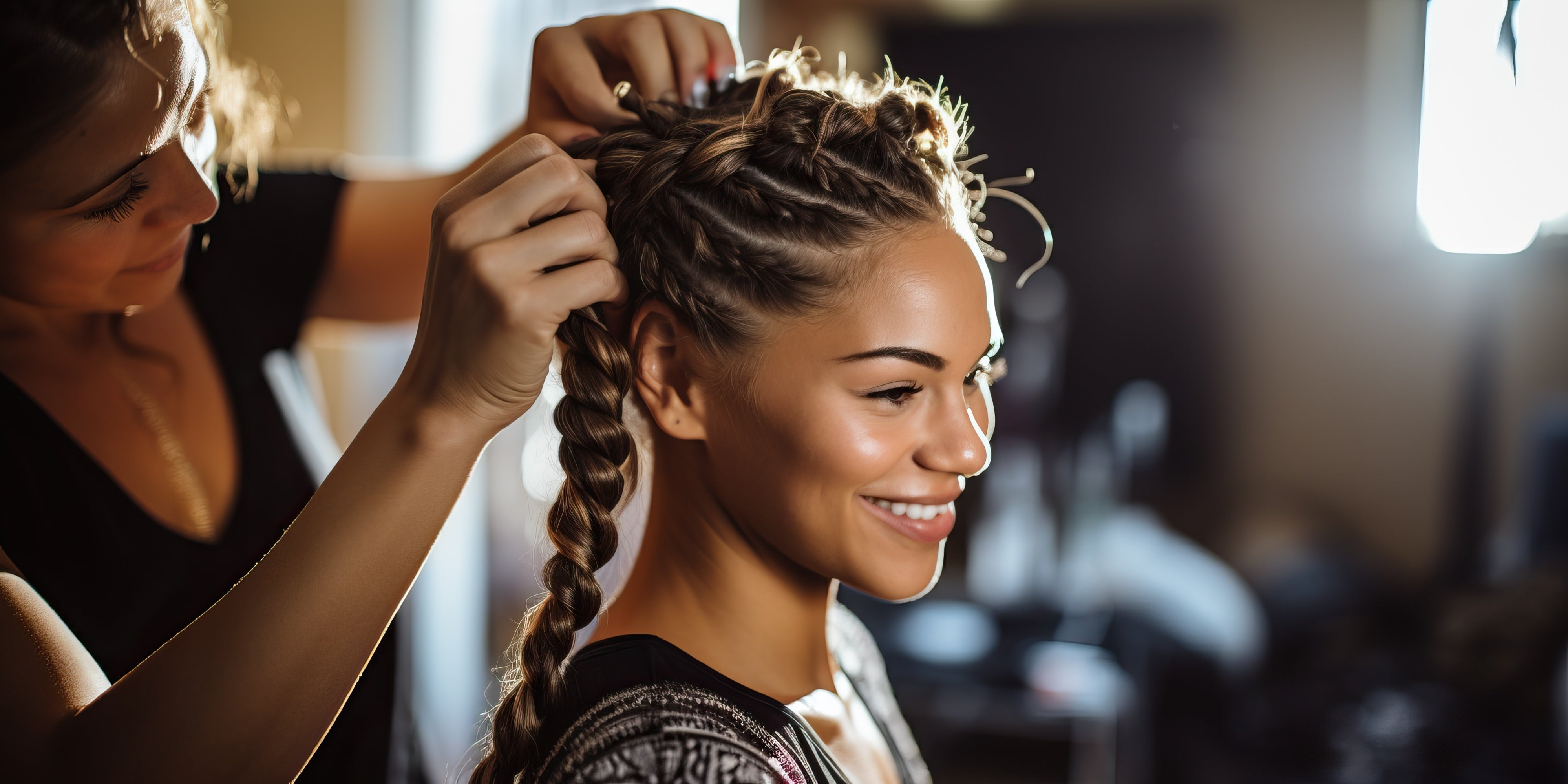 How To Apply Gel for a Braided Style