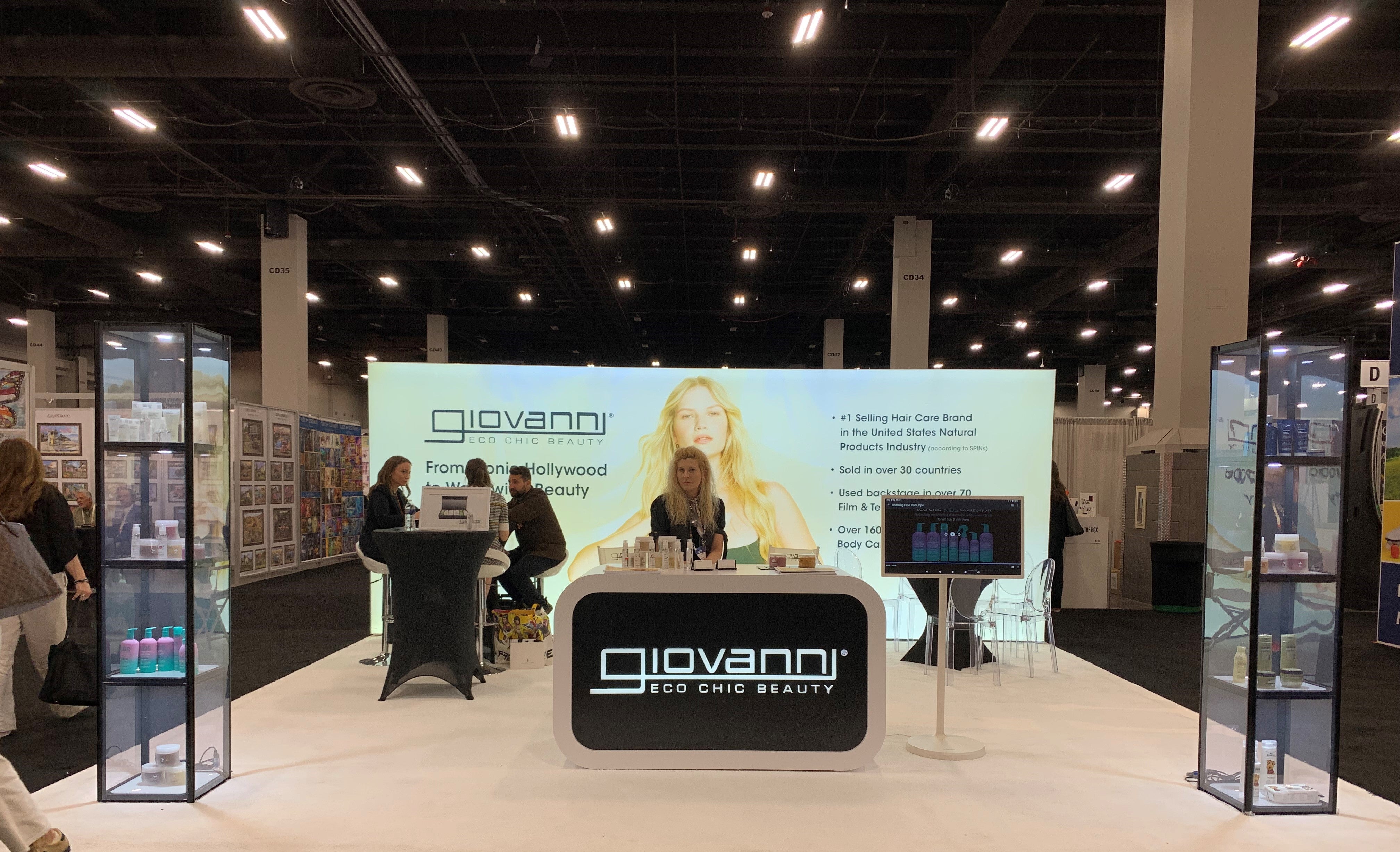 Giovanni Eco Chic Beauty Explores Licensing Opportunities at the 2025 Licensing Expo