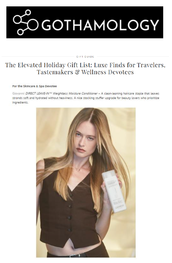 Gothamology- The Elevated Holiday Gift List: Luxe Finds for Travelers, Tastemakers & Wellness Devotees