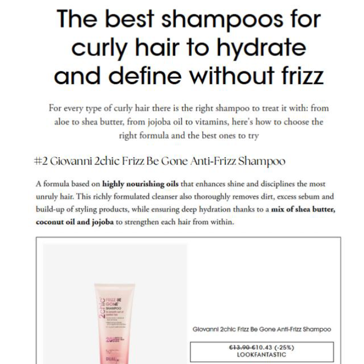 The best shampoos for curly hair to hydrate and define without frizz