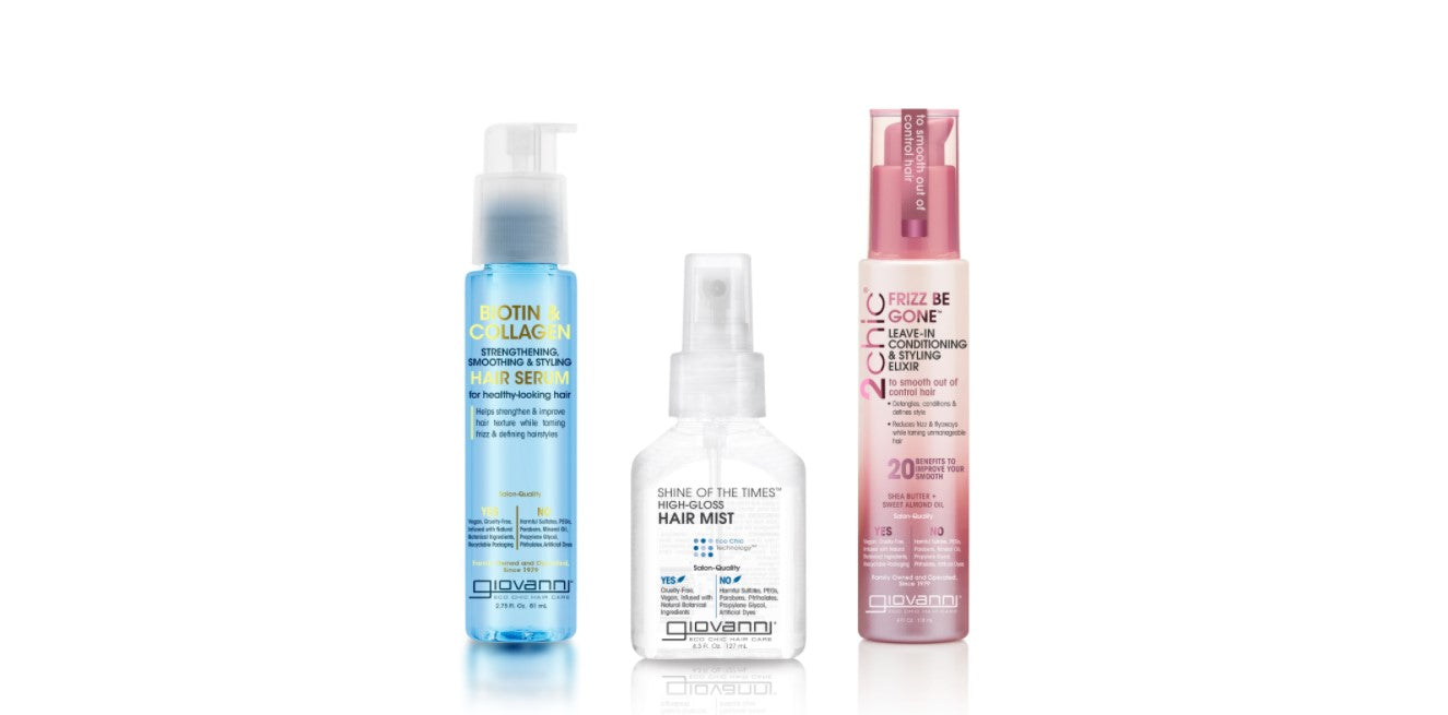 Dean's 3 Essentials for Smooth, Shiny Hair