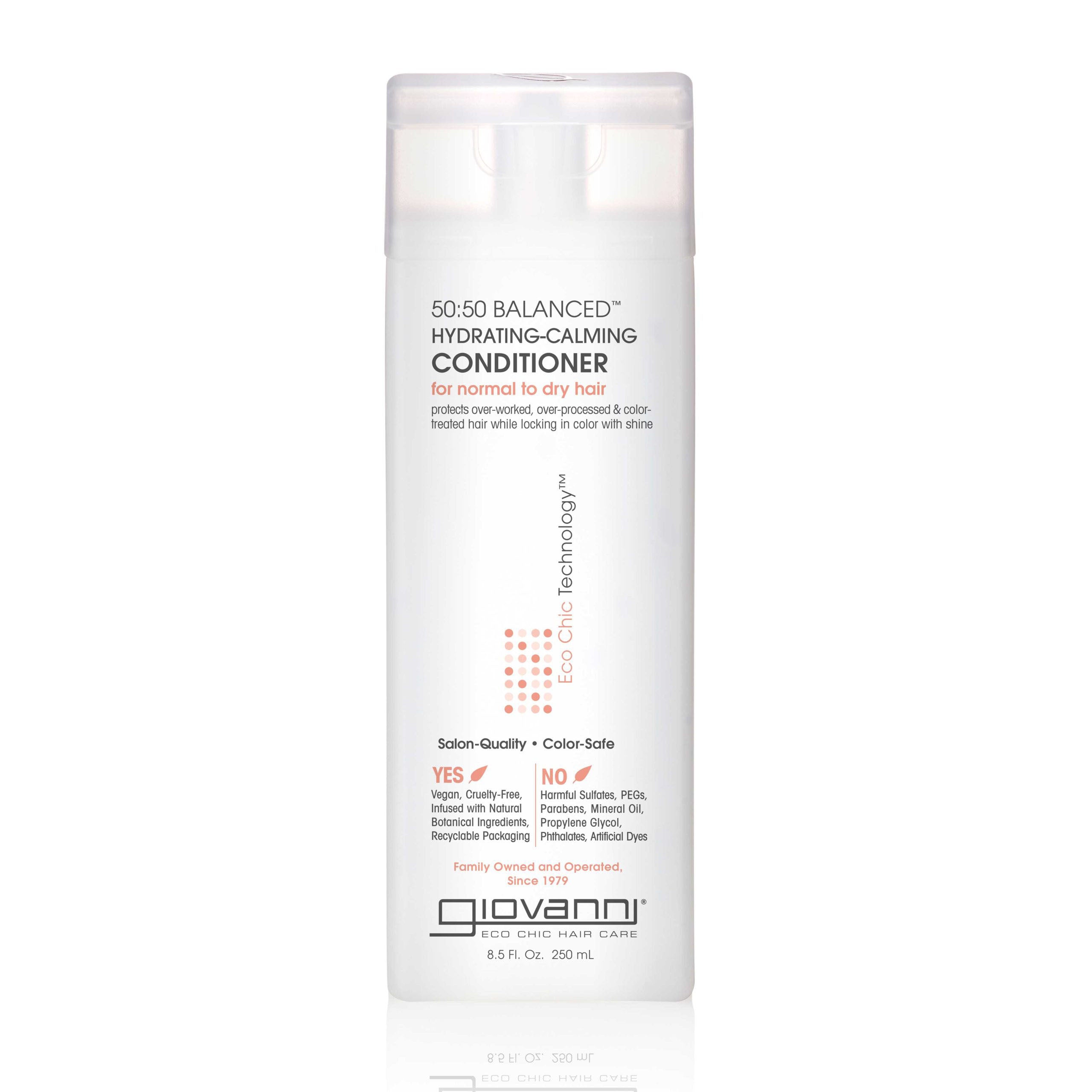 a bottle of Giovanni 50:50 Conditioner