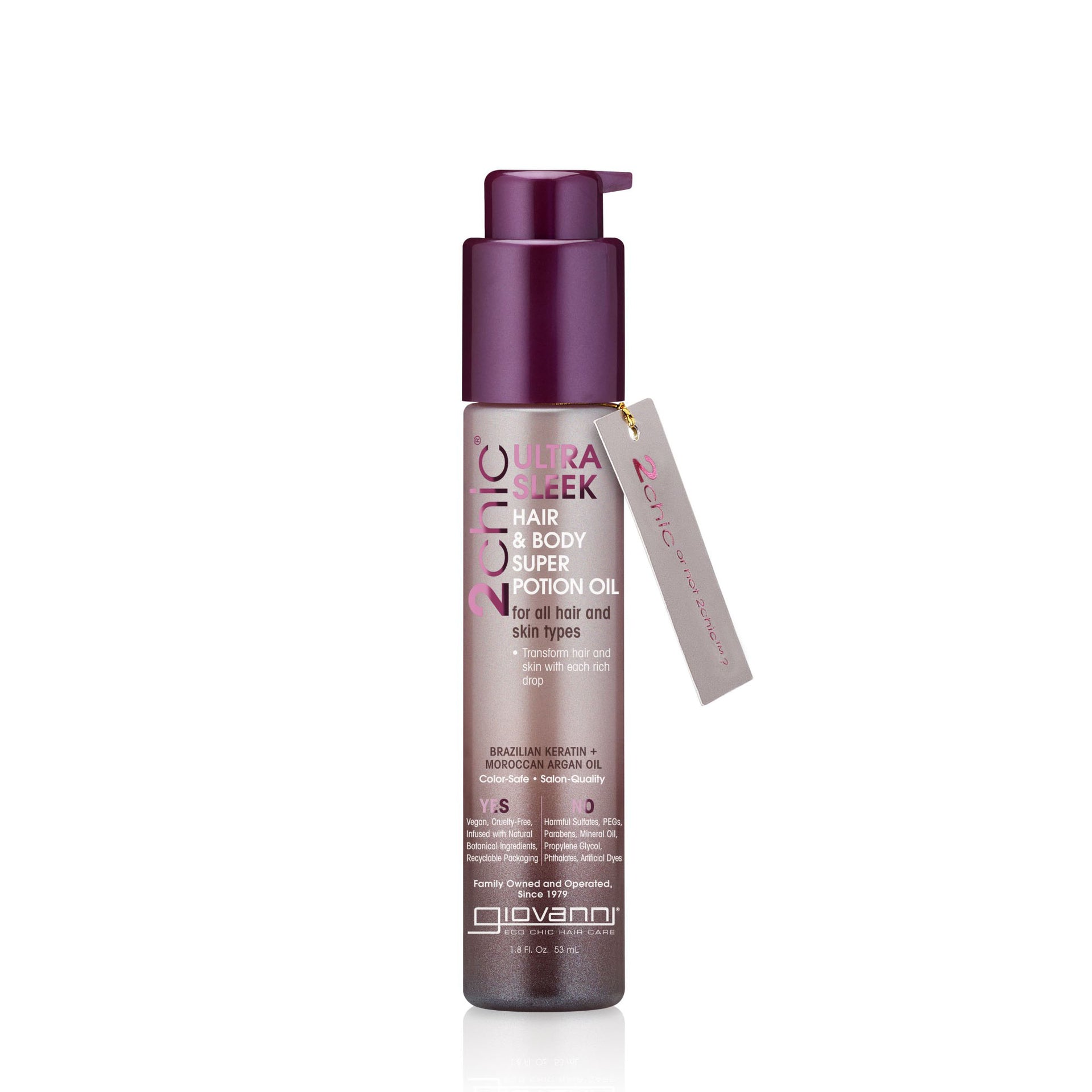 2chic® ULTRA-SLEEK HAIR & BODY SUPER POTION OIL 1