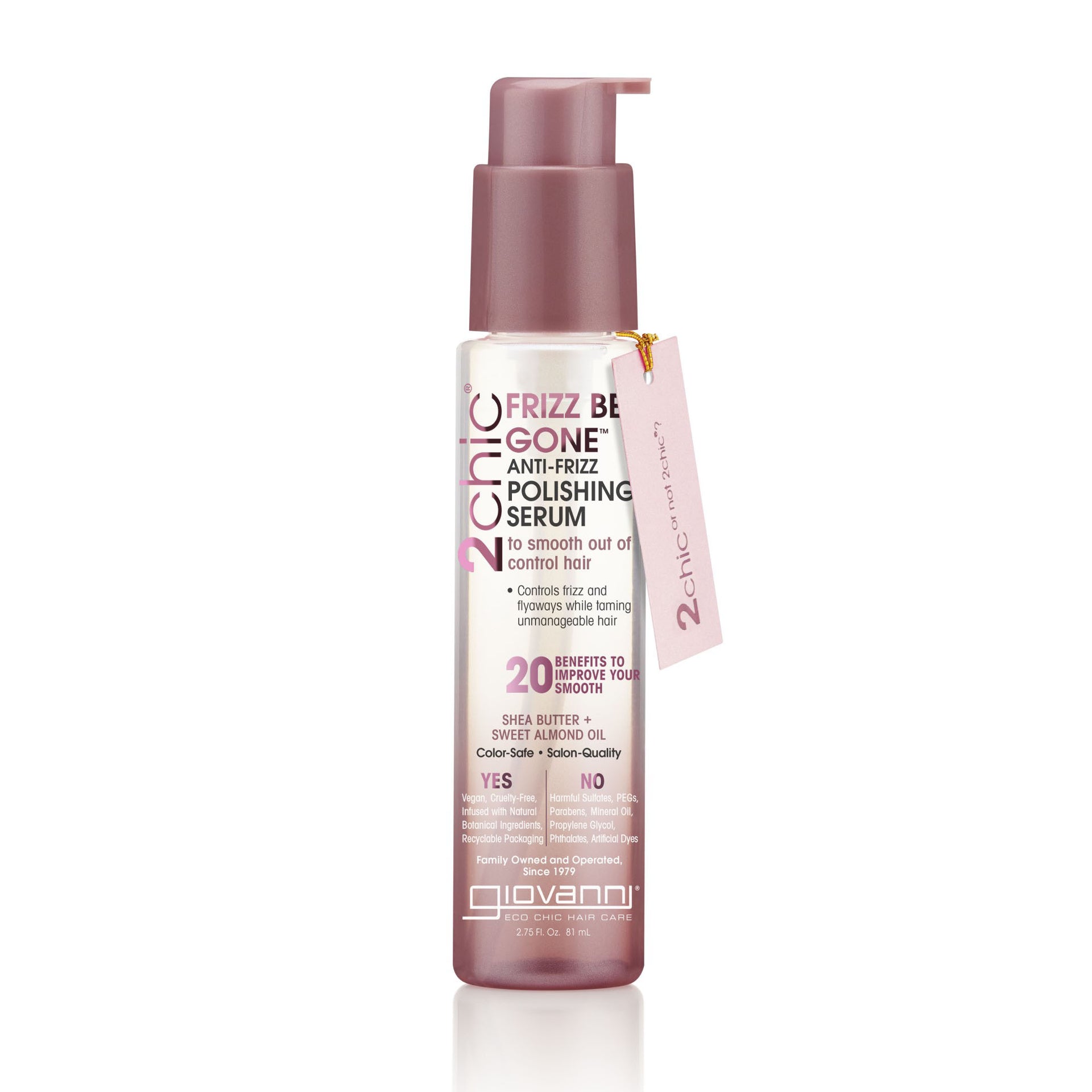 2chic® FRIZZ BE GONE™ ANTI-FRIZZ POLISHING SERUM 1