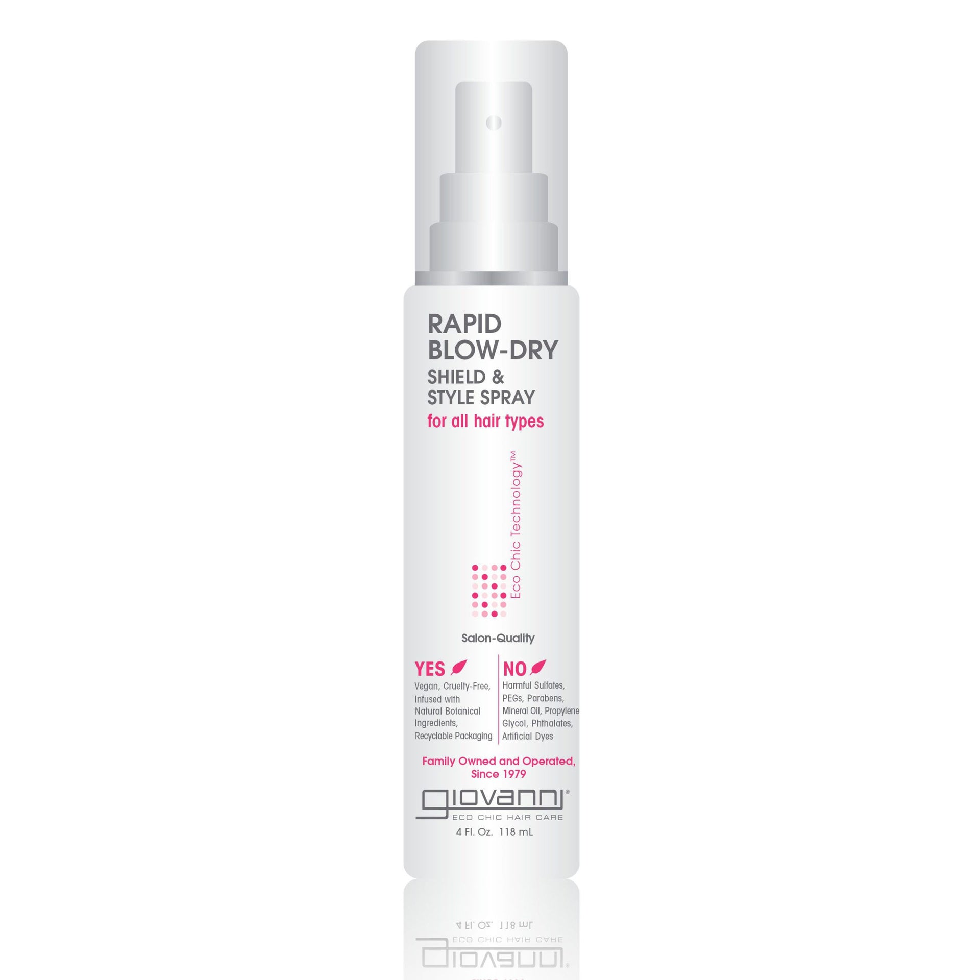 RAPID BLOW-DRY SHIELD AND STYLE SPRAY 1