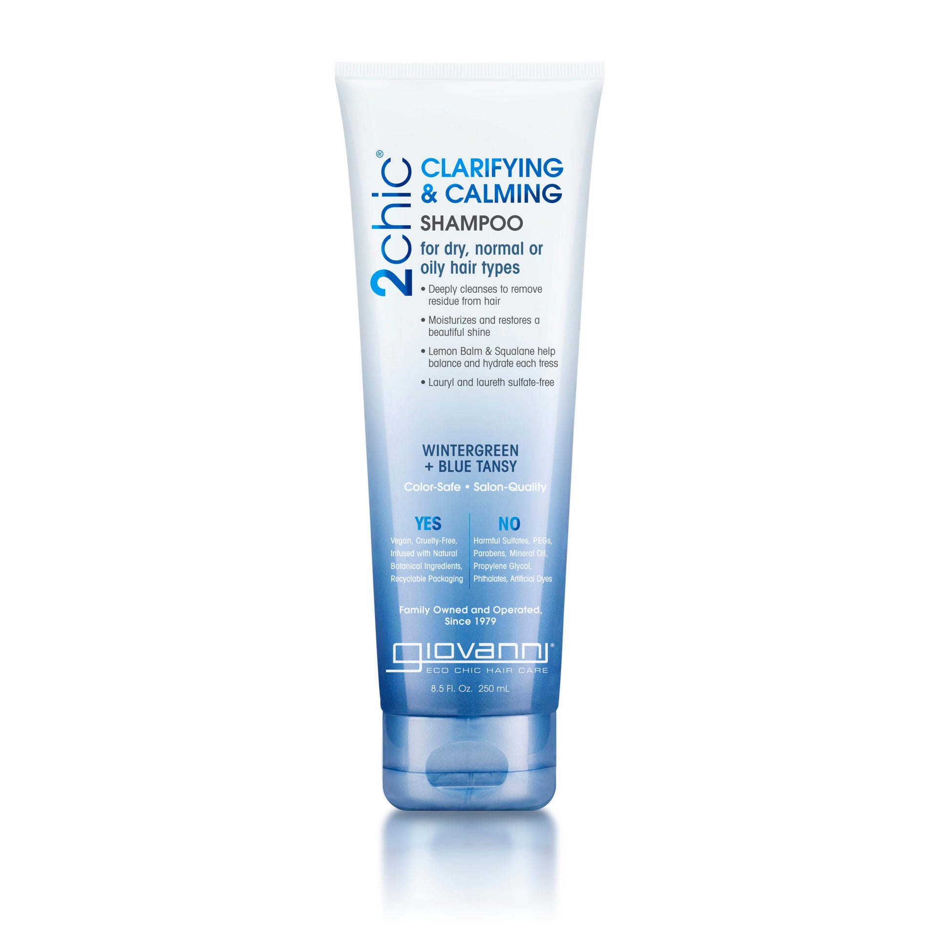 2chic® CLARIFYING & CALMING SHAMPOO - 2 Sizes 1