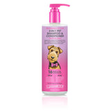 Bottle of Giovanni 2-in-1 pet shampoo and conditioner on a white background