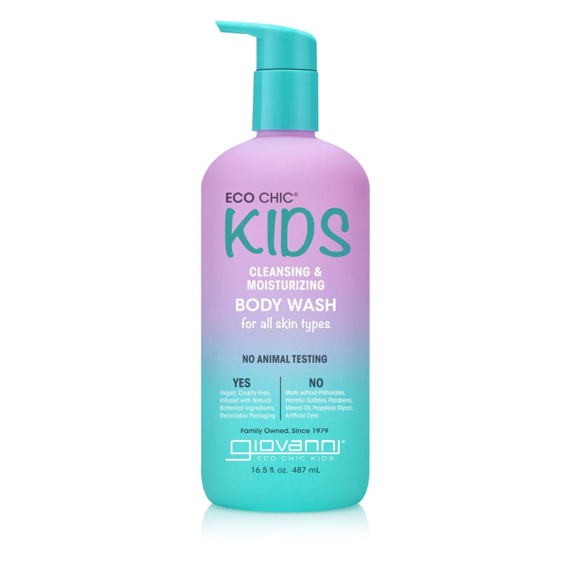ECO CHIC® KIDS CLEANSING & MOISTURIZING BODY WASH 1