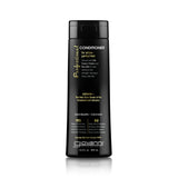 A black bottle of Giovanni Professional conditioner for salon-perfect hair, featuring gold and white text on a clean white background.