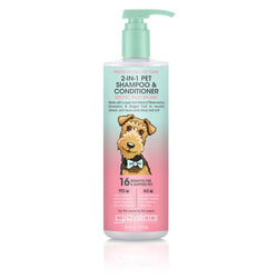 Giovanni 2-in-1 Pet shampoo and conditioner bottle