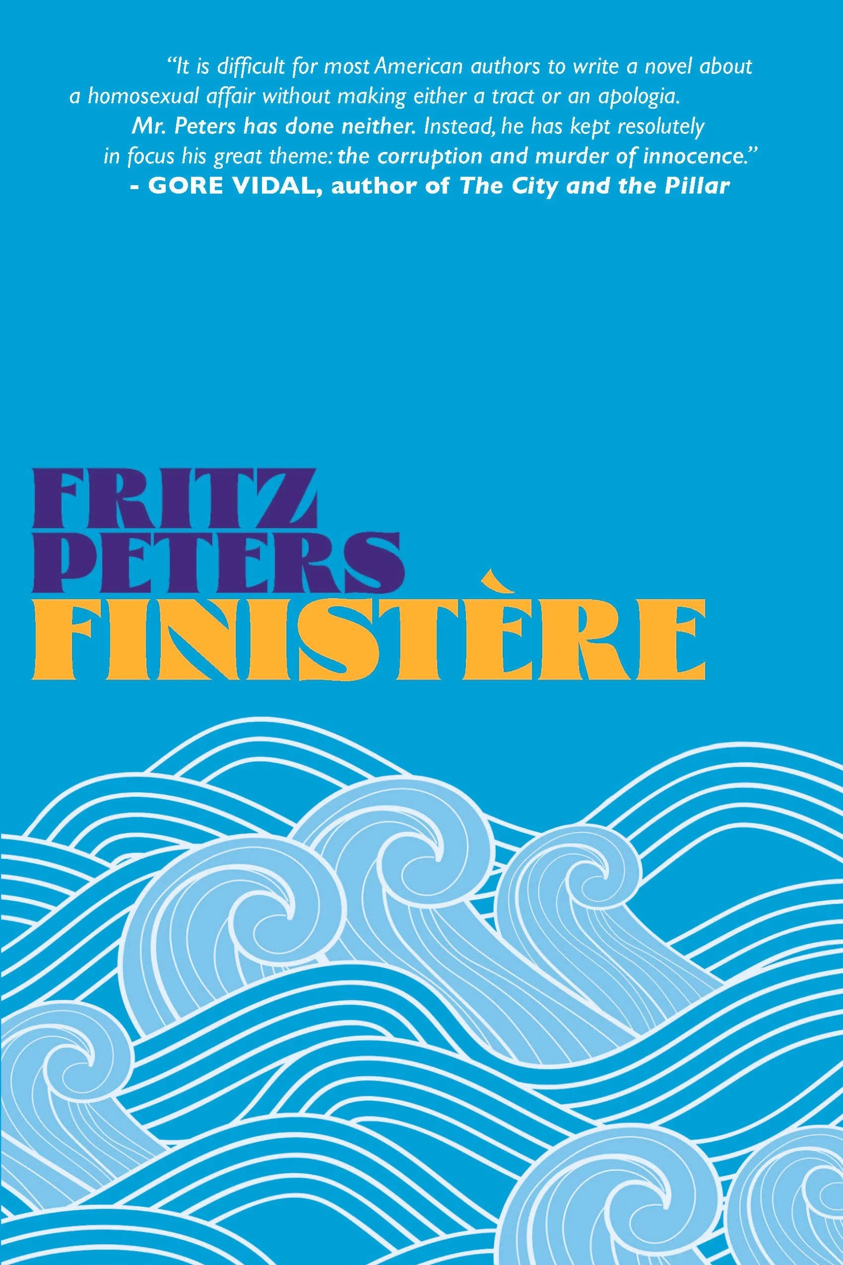 Book cover of 'Finistère' by Fritz Peters