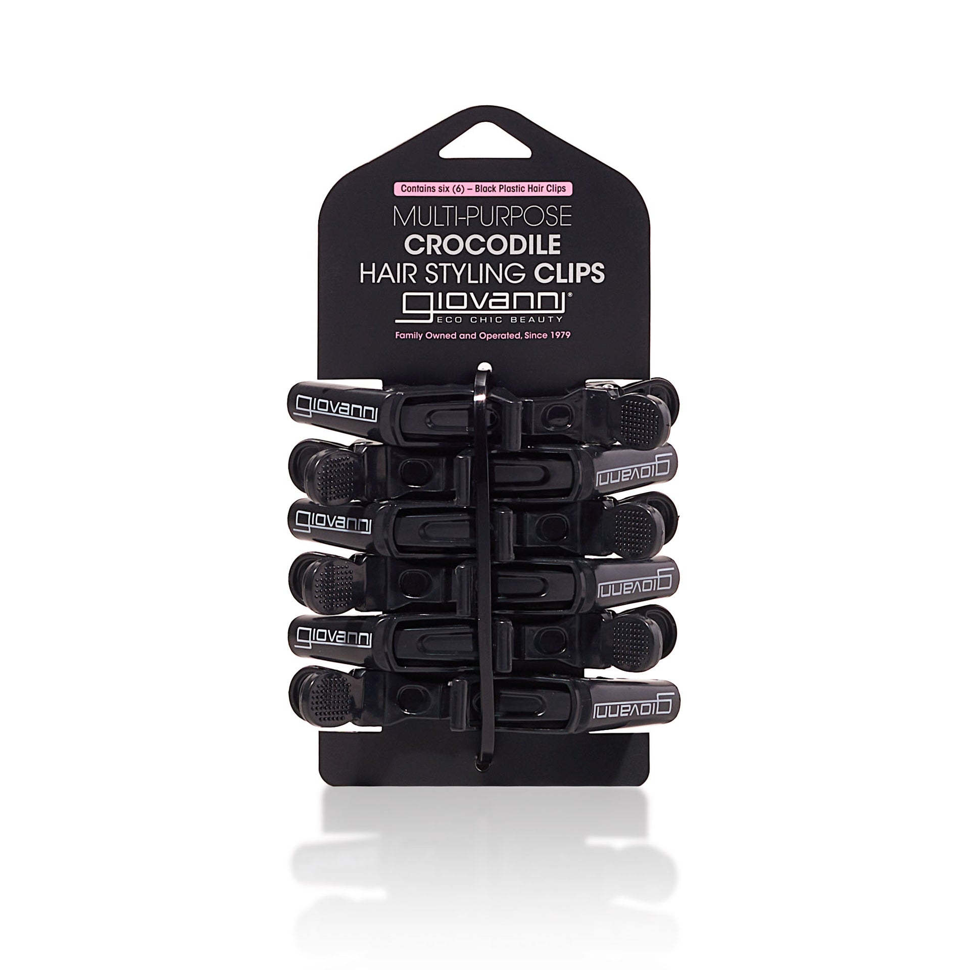 CROCODILE HAIR STYLING CLIPS (6 pack) 1