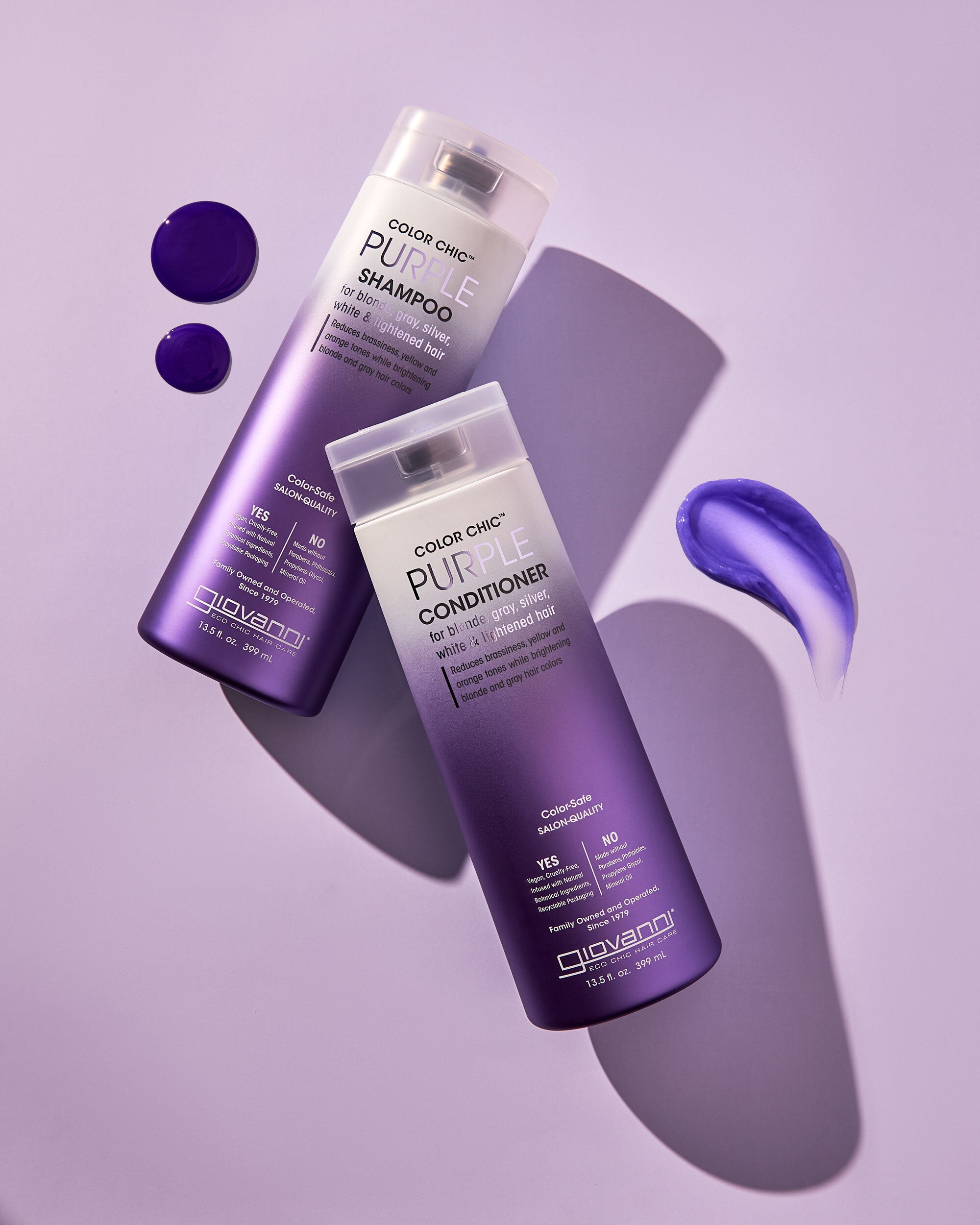 Color Chic Purple Shampoo and Conditioner