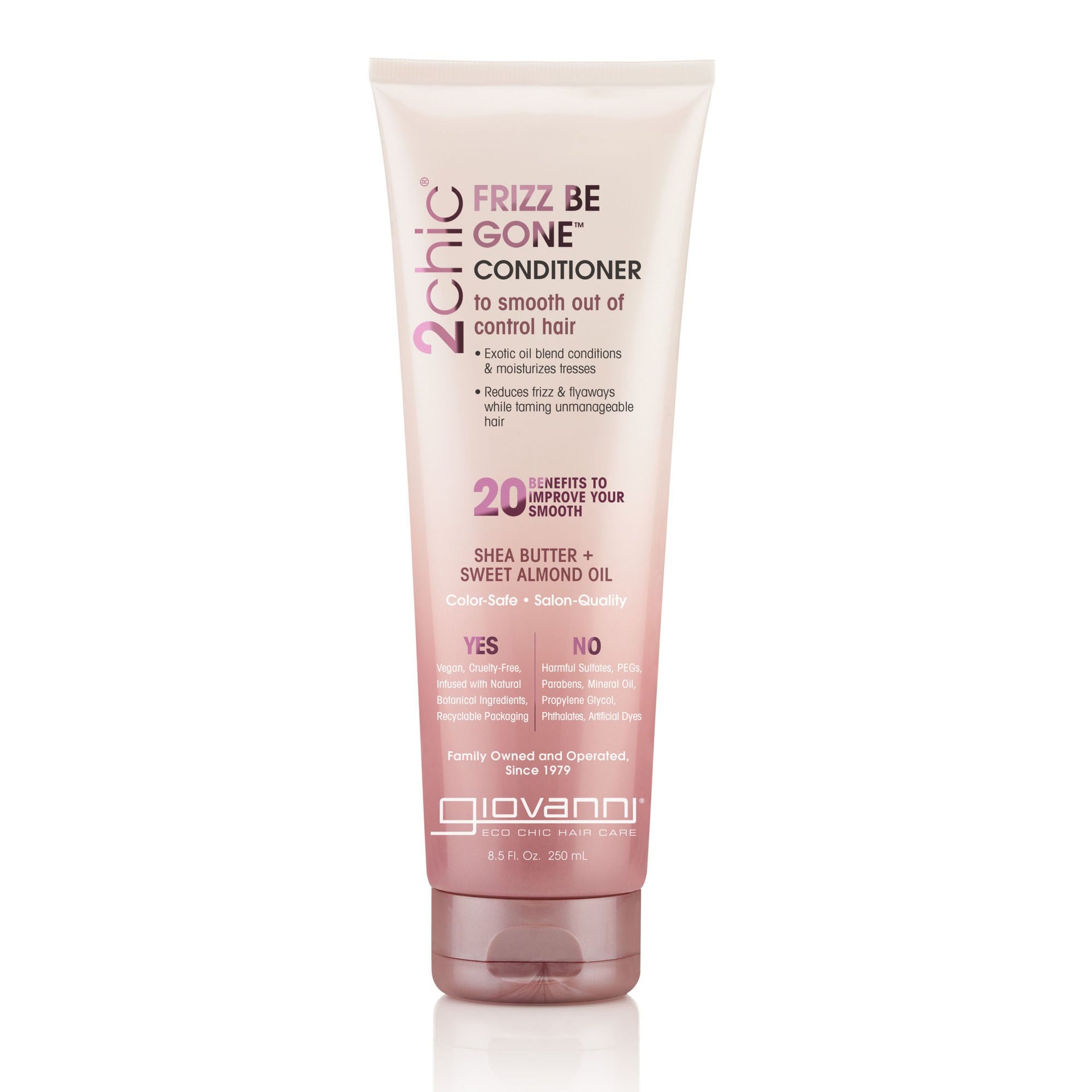 2chic® FRIZZ BE GONE™ CONDITIONER - 2 Sizes 1