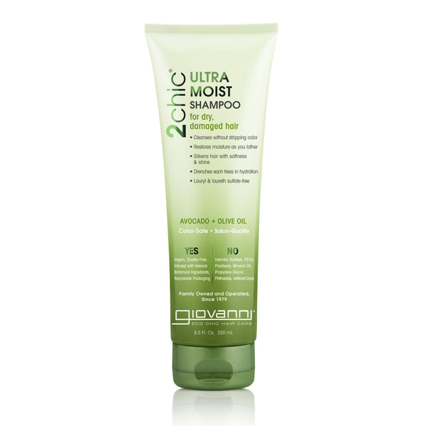 Moist Rich Shampoo 3本 + トリートメント 2本 Giovanni-2chic_C2_AE-Ultra-