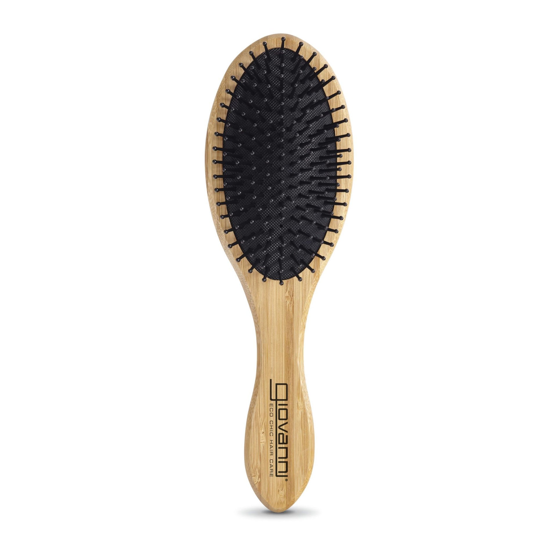 BAMBOO OVAL HAIRBRUSH 1