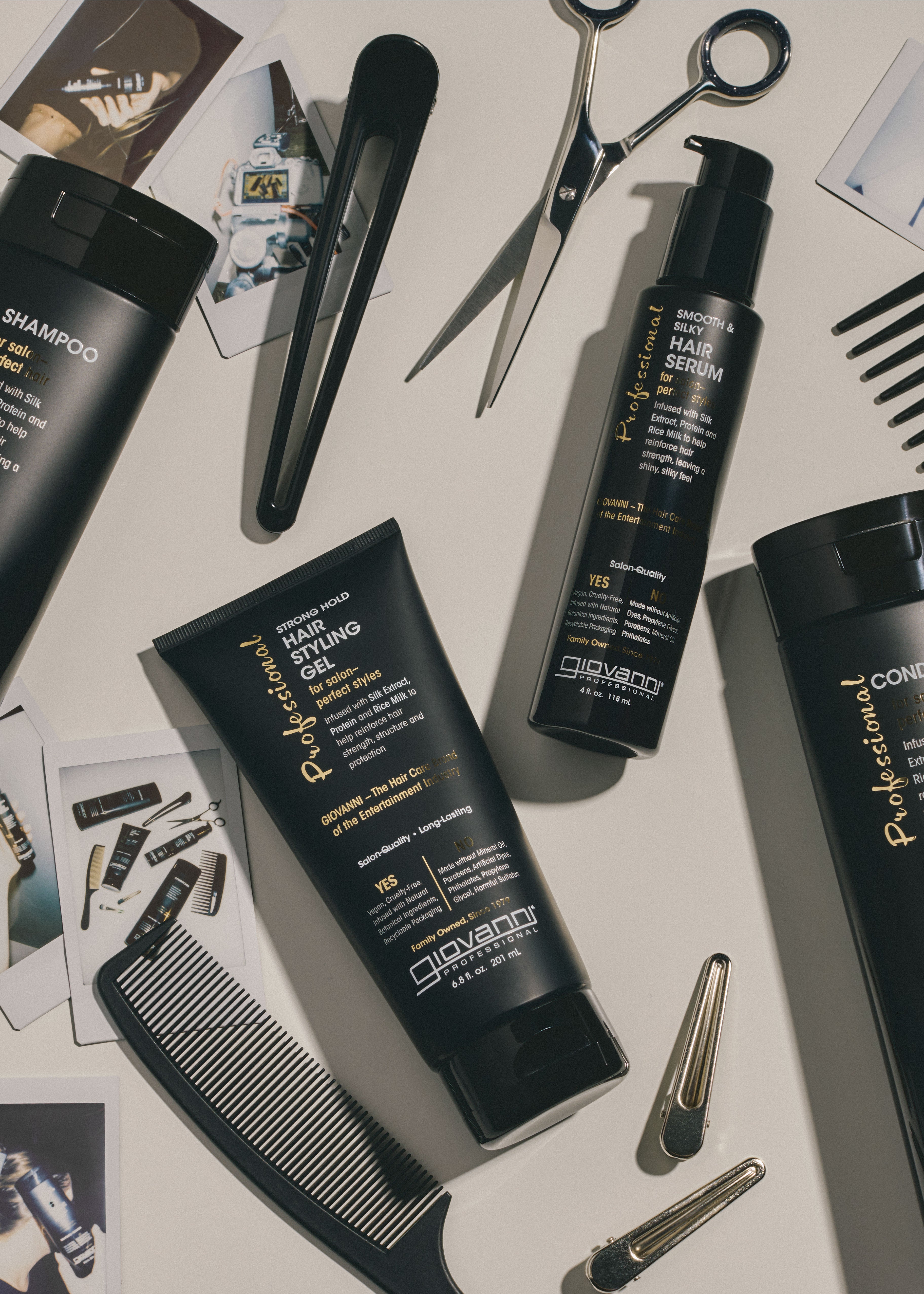 Professional Collection products on dressing vanity