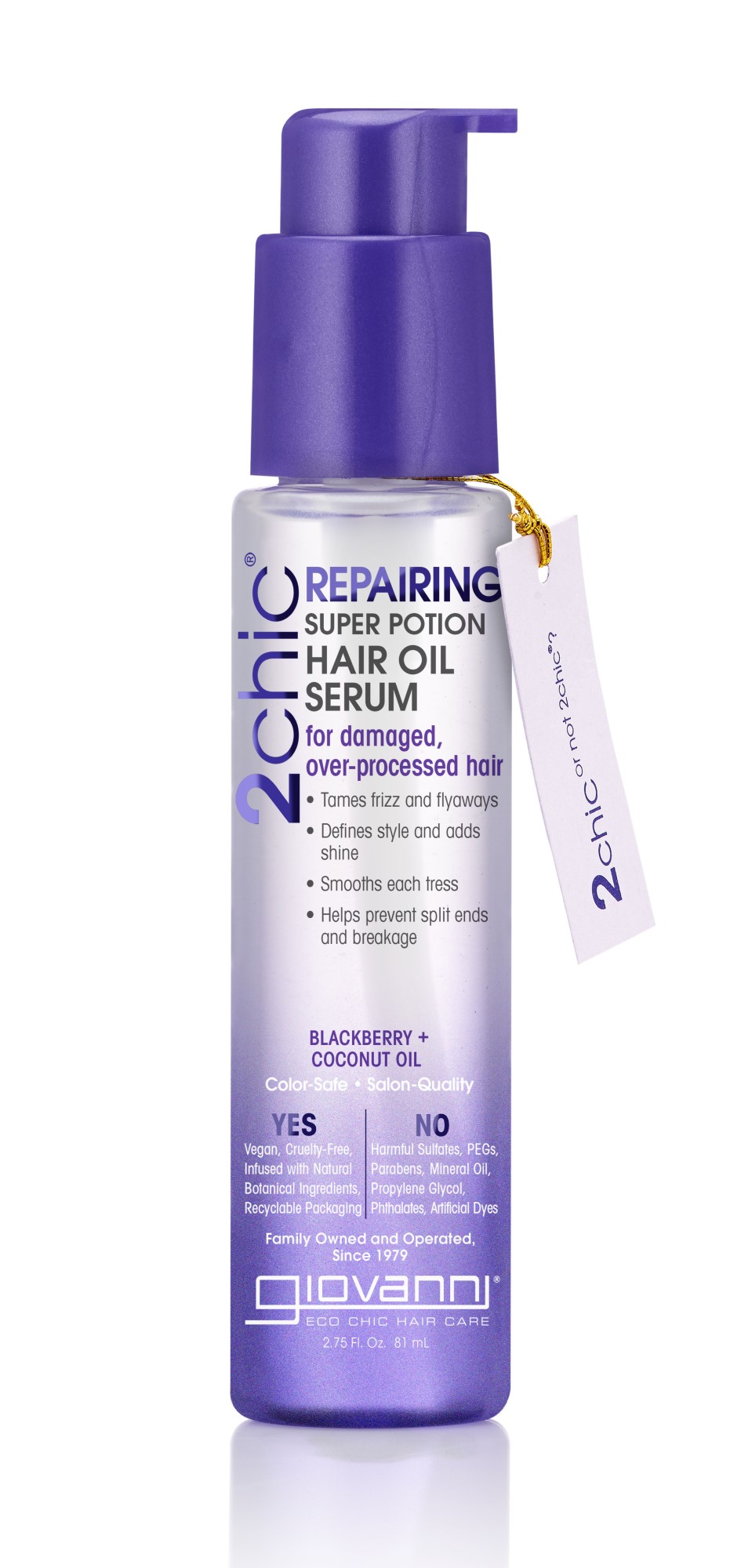 2chic® Repairing Coconut Oil Hair Serum | Giovanni