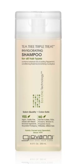 TEA TREE TRIPLE TREAT™ INVIGORATING SHAMPOO - 3 Sizes