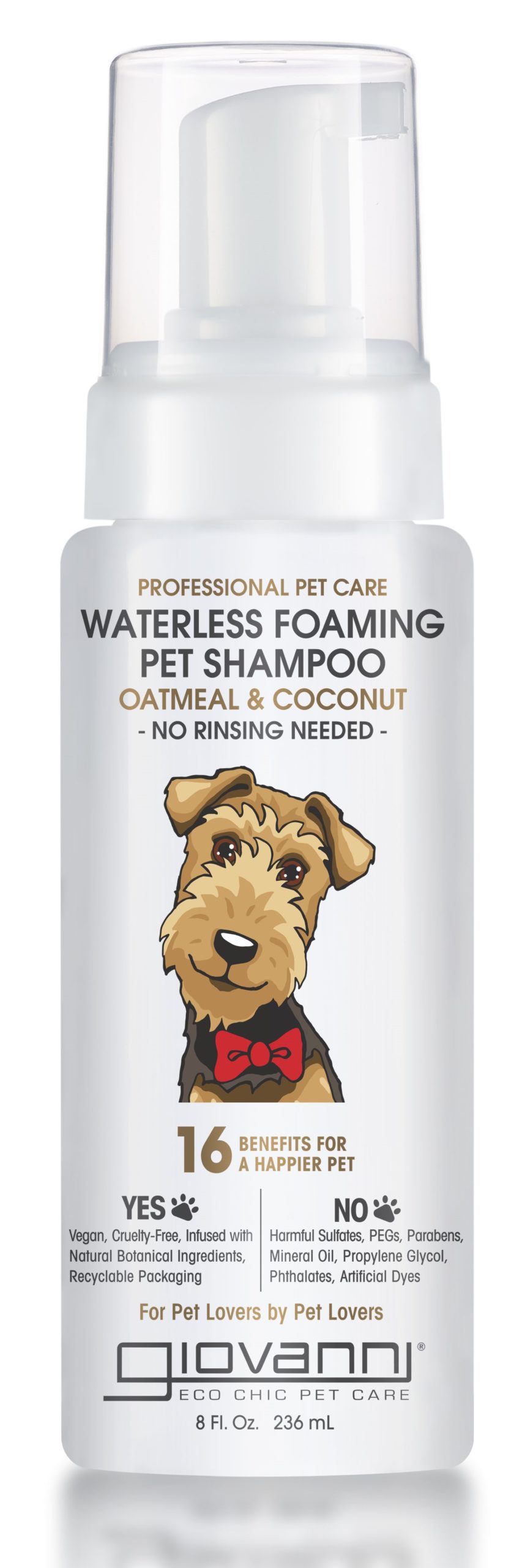 Waterless Pet Shampoo | Eco Chic Pet™ Care by Giovanni