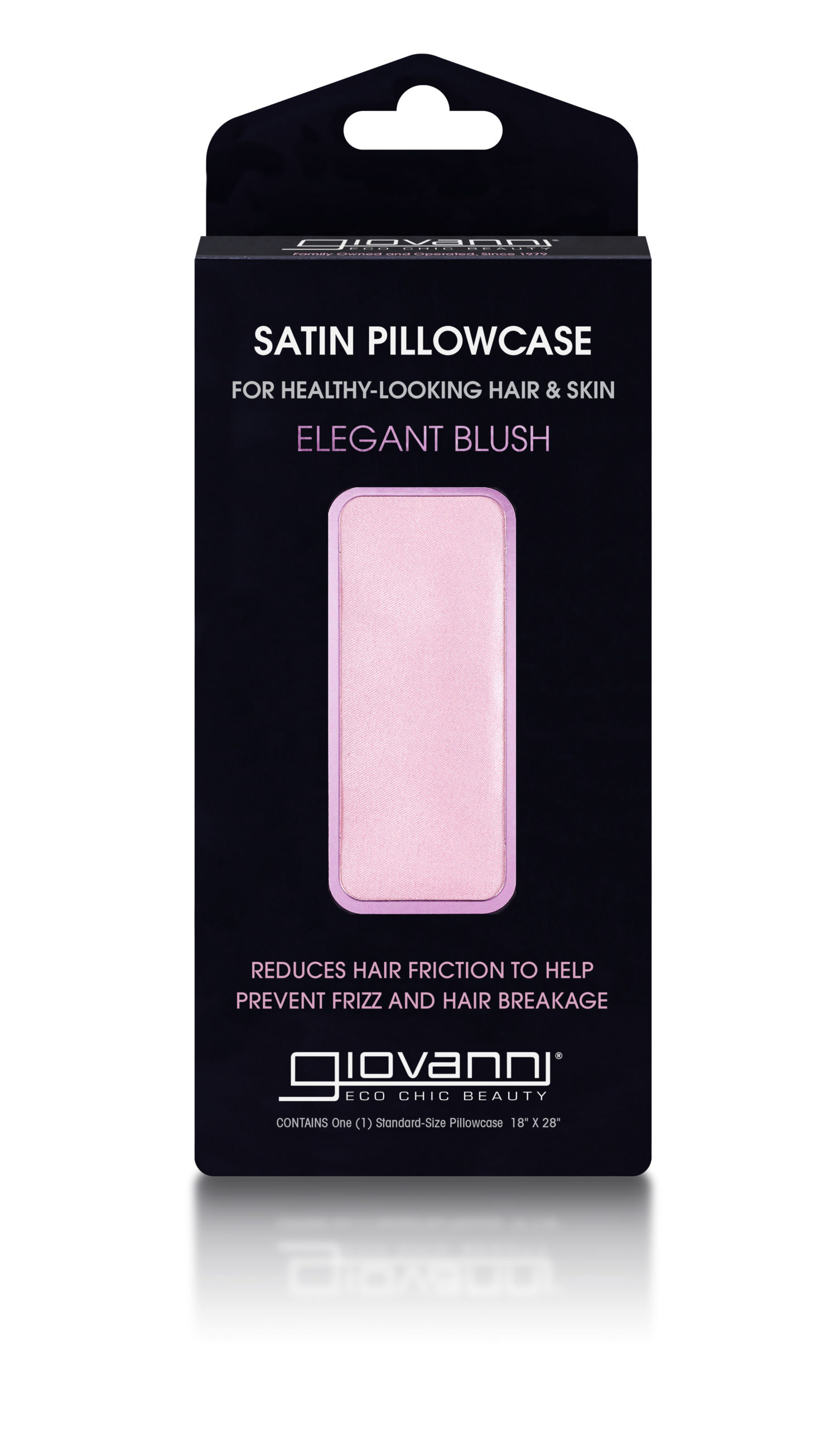 Blush Satin Pillowcase - STANDARD –