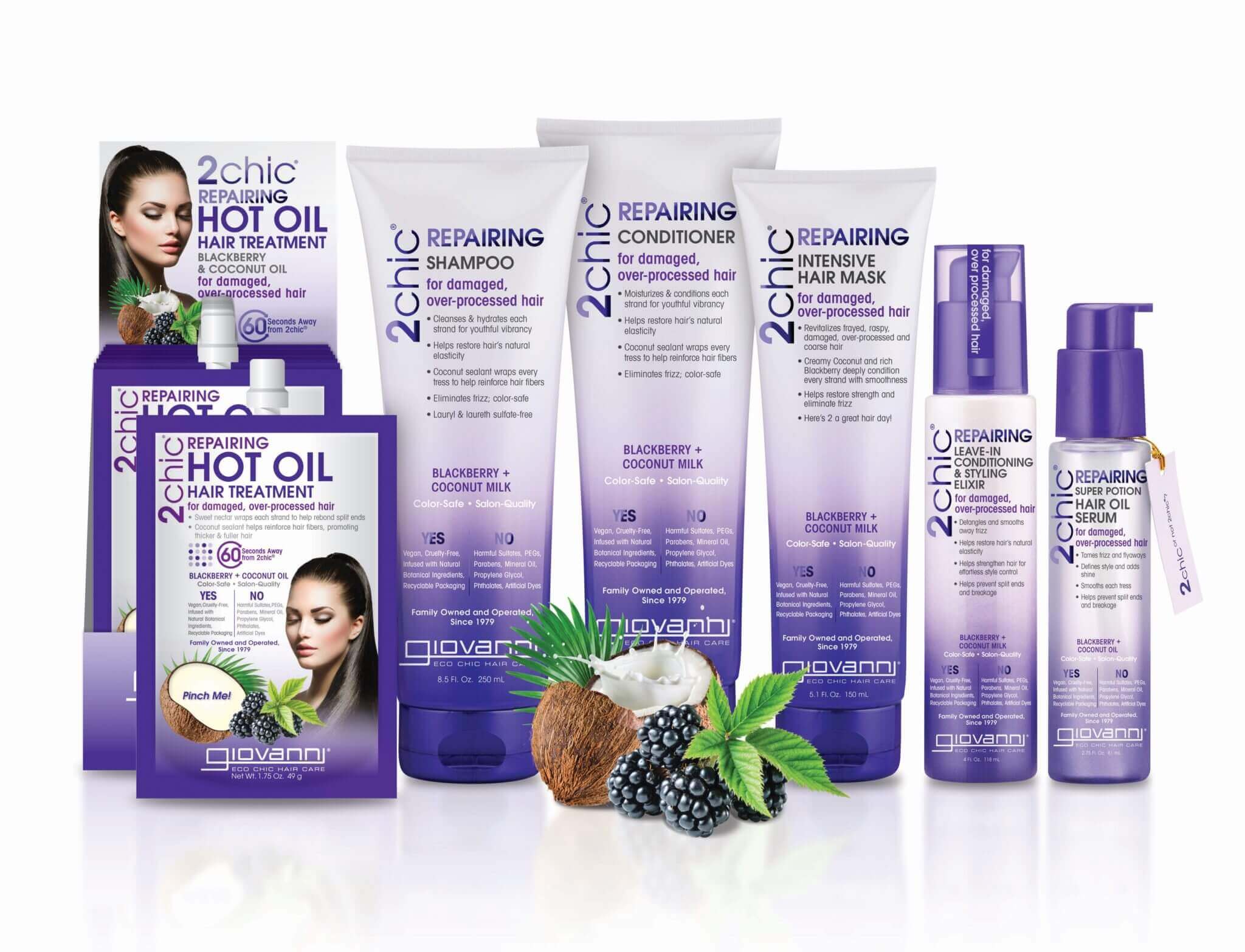 2chic® Repairing Hair Care | Hair Repair Products | Giovanni