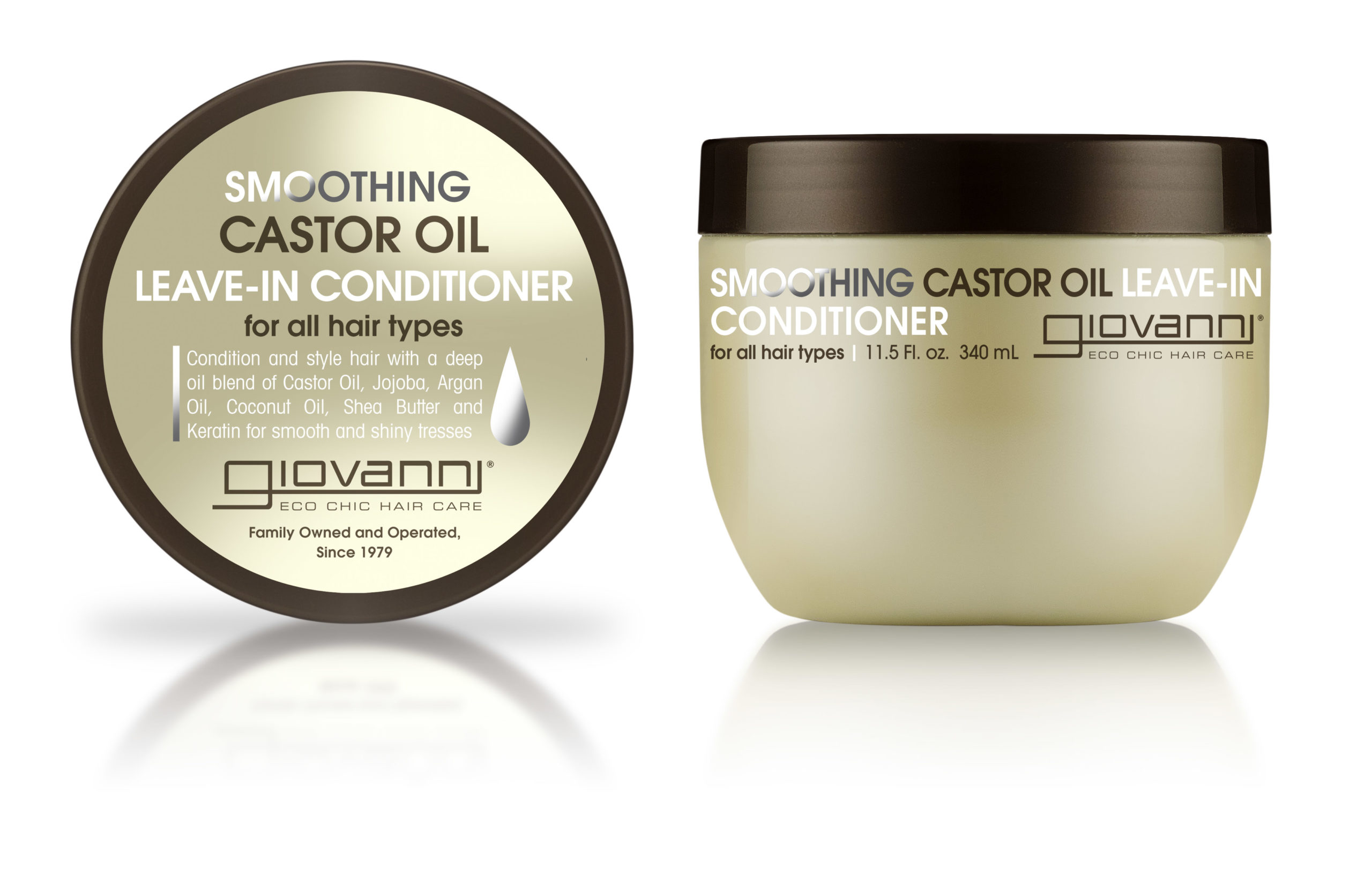 Smoothing Castor Oil Leave-In Conditioner | Giovanni