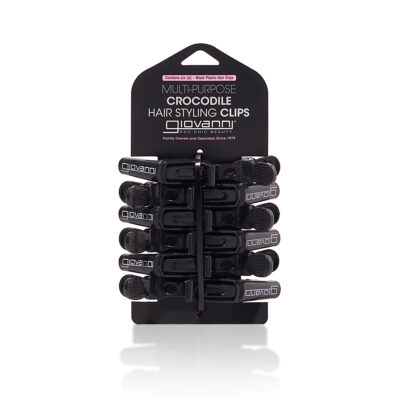 CROCODILE HAIR STYLING CLIPS (6 pack)