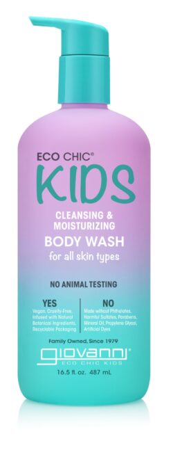 ECO CHIC® KIDS CLEANSING & MOISTURIZING BODY WASH